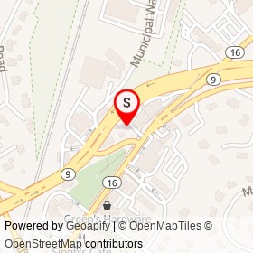 Larry Ng's Auto Repair on Worcester Street, Wellesley Massachusetts - location map