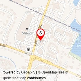 T-Mobile on Lexington Street, Waltham Massachusetts - location map