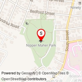 Nipper Maher Park on , Waltham Massachusetts - location map