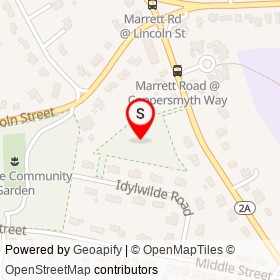 No Name Provided on Marrett Road, Lexington Massachusetts - location map