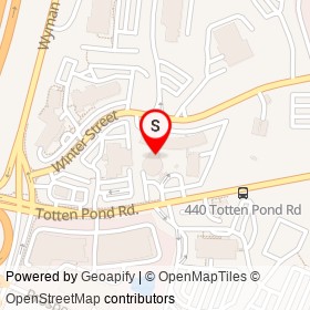 Home Suites Inn on Totten Pond Road, Waltham Massachusetts - location map