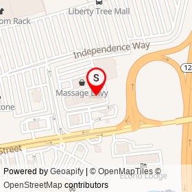 AutoZone on Endicott Street, Danvers Massachusetts - location map