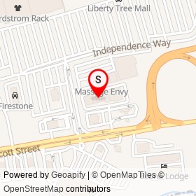 SalonCentric on Independence Way, Danvers Massachusetts - location map