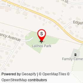 Lalihos Park on , Peabody Massachusetts - location map