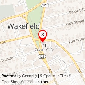 Wakefield Un-Common Antiques on Main Street, Wakefield Massachusetts - location map