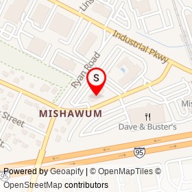 Jake n Joes on Mishawum Road, Woburn Massachusetts - location map