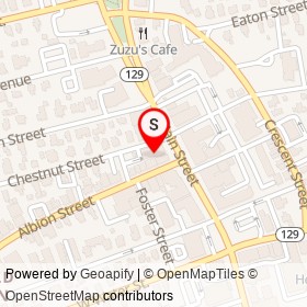 Santander on Main Street, Wakefield Massachusetts - location map