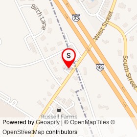 Mutual on Washington Street, Woburn Massachusetts - location map