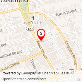 Alano on Main Street, Wakefield Massachusetts - location map