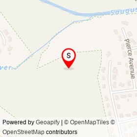 Oldtown Wells/Pumping Station on Yankee Division Highway, Lynnfield Massachusetts - location map