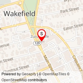J'Adore Boutique on Main Street, Wakefield Massachusetts - location map