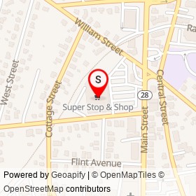Super Stop & Shop on Main Street, Stoneham Massachusetts - location map