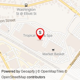 K & G Fashion Superstore on General Way, Reading Massachusetts - location map