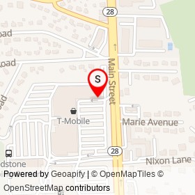 GameStop on Main Street, Stoneham Massachusetts - location map