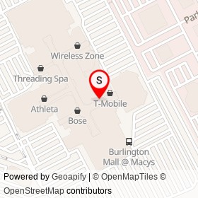 AT&T on Middlesex Turnpike, Burlington Massachusetts - location map