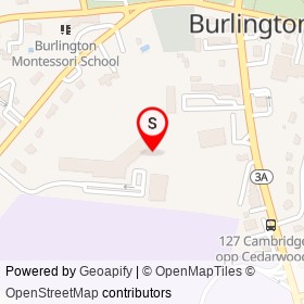 No Name Provided on Lexington Street, Burlington Massachusetts - location map