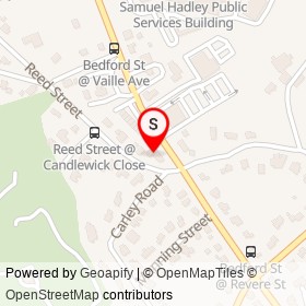 My Cleaners on Bedford Street, Lexington Massachusetts - location map