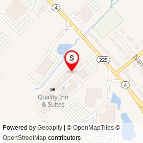 Quality Inn & Suites on Bedford Street, Lexington Massachusetts - location map