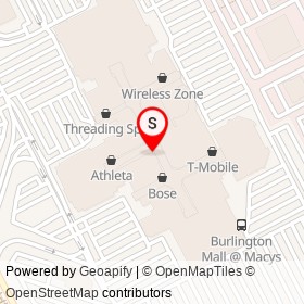 Michael Kors on Middlesex Turnpike, Burlington Massachusetts - location map
