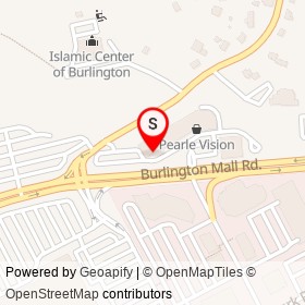 Burli Yo on Burlington Mall Road, Burlington Massachusetts - location map