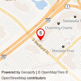 Citibank on Wayside Road, Burlington Massachusetts - location map