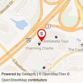 Cacique on Wayside Road, Burlington Massachusetts - location map