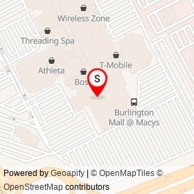 The Cheesecake Factory on Middlesex Turnpike, Burlington Massachusetts - location map