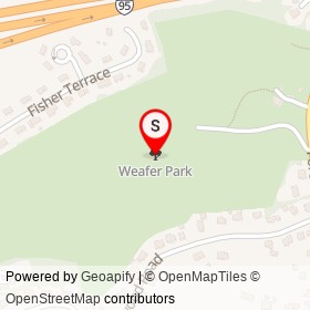Weafer Park on , Woburn Massachusetts - location map