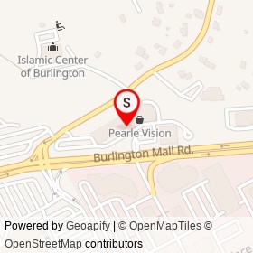 SlowBones BBQ on Burlington Mall Road, Burlington Massachusetts - location map