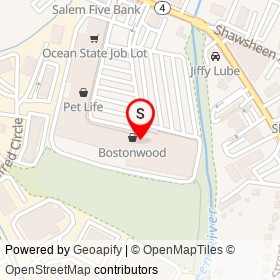 Ace Hardware on The Great Road, Bedford Massachusetts - location map