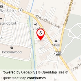 Bedford Car Wash on The Great Road, Bedford Massachusetts - location map