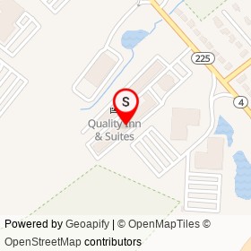 Quality Inn & Suites on Bedford Street, Lexington Massachusetts - location map