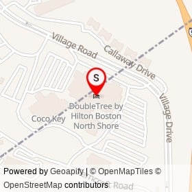 DoubleTree by Hilton Boston North Shore on Ferncroft Road, Danvers Massachusetts - location map