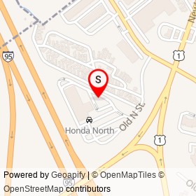 Honda North Service on Newbury Street, Danvers Massachusetts - location map