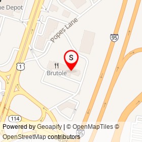 Motel 6 on Newbury Street, Danvers Massachusetts - location map