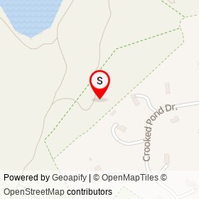 Chaplin Perley Woods on Crooked Pond Drive, Boxford Massachusetts - location map