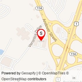 Townplace Suites on Andover Street, Danvers Massachusetts - location map