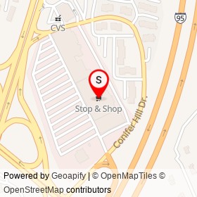 Stop & Shop on Newbury Street, Danvers Massachusetts - location map