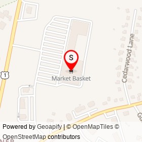 Market Basket on Newburyport Turnpike, Rowley Massachusetts - location map