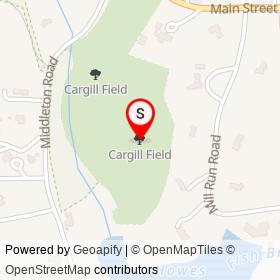 Cargill Field on , Boxford Massachusetts - location map