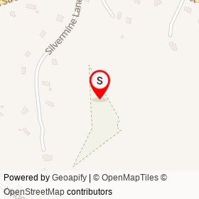 Off Silvermine Road on , Georgetown Massachusetts - location map