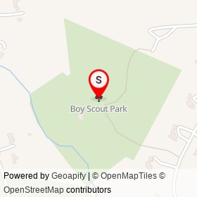 Boy Scout Park on , Boxford Massachusetts - location map