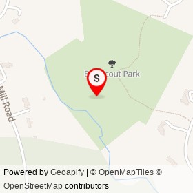 Boy Scout Park Cr on , Boxford Massachusetts - location map