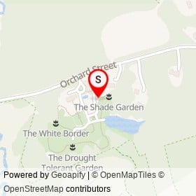 The Sedum Garden on Garden Tour, Newbury Massachusetts - location map