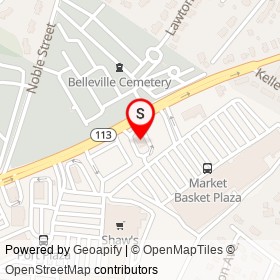 Wendy's on Storey Avenue, Newburyport Massachusetts - location map