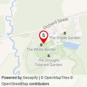 The Hosta Garden on Garden Tour, Newbury Massachusetts - location map