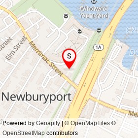 No Name Provided on Merrimac Street, Newburyport Massachusetts - location map
