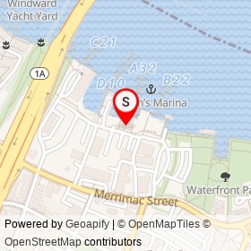 Plum Island Coffee Roasters on Merrimac Street, Newburyport Massachusetts - location map