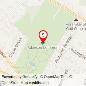 Atkinson Common on , Newburyport Massachusetts - location map
