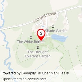 The Vegetable, Fruit & Herb Garden on Garden Tour, Newbury Massachusetts - location map